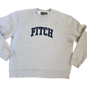 Abercrombie & Fitch Heather Gray Pullover